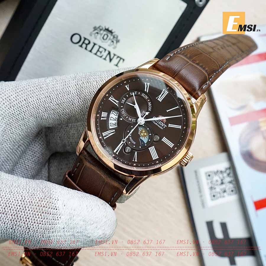 Đồng Hồ Orient Sun And Moon Gen 3 Cafe SAK00003T
