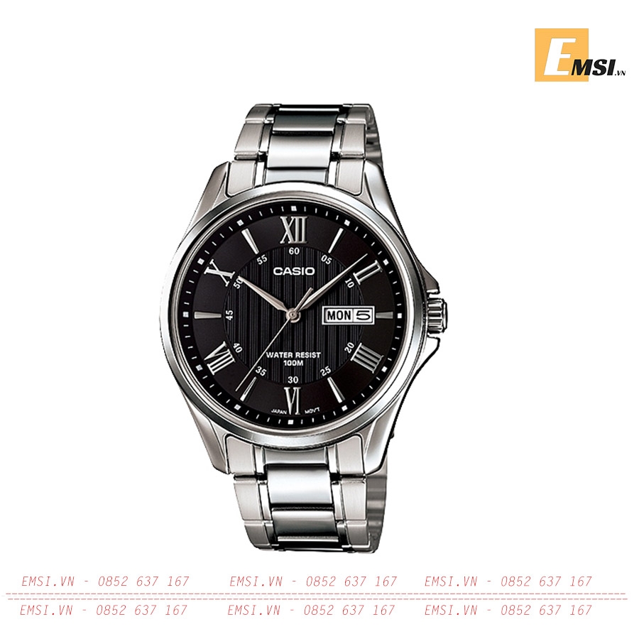 Casio MTP-1384D-1AVDF - Đồng Hồ Nam - Pin / Quartz - Kính Khoáng - Size Mặt 41mm - Bảo Hành 5 Năm - Chính Hãng - Emsi.vn