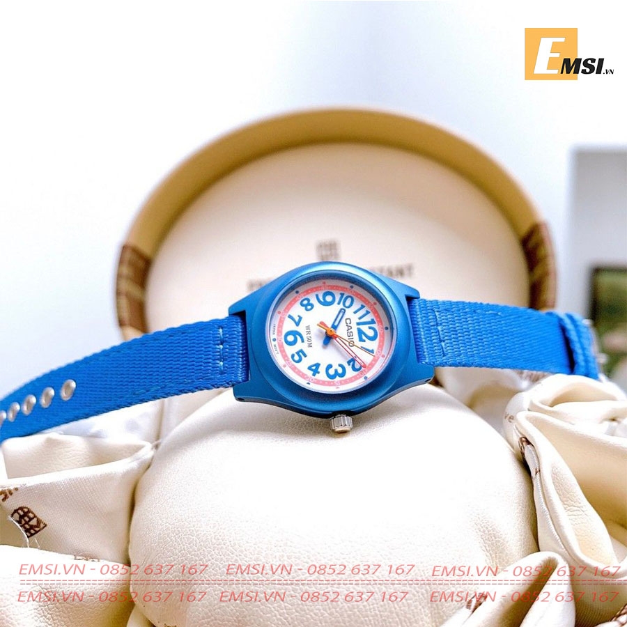 Casio LTR-19B-2B2 - Đồng Hồ Trẻ Em - Pin / Quartz - Kính Khoáng - Size Mặt 26.5mm - Bảo Hành 5 Năm - Chính Hãng - Emsi.vn