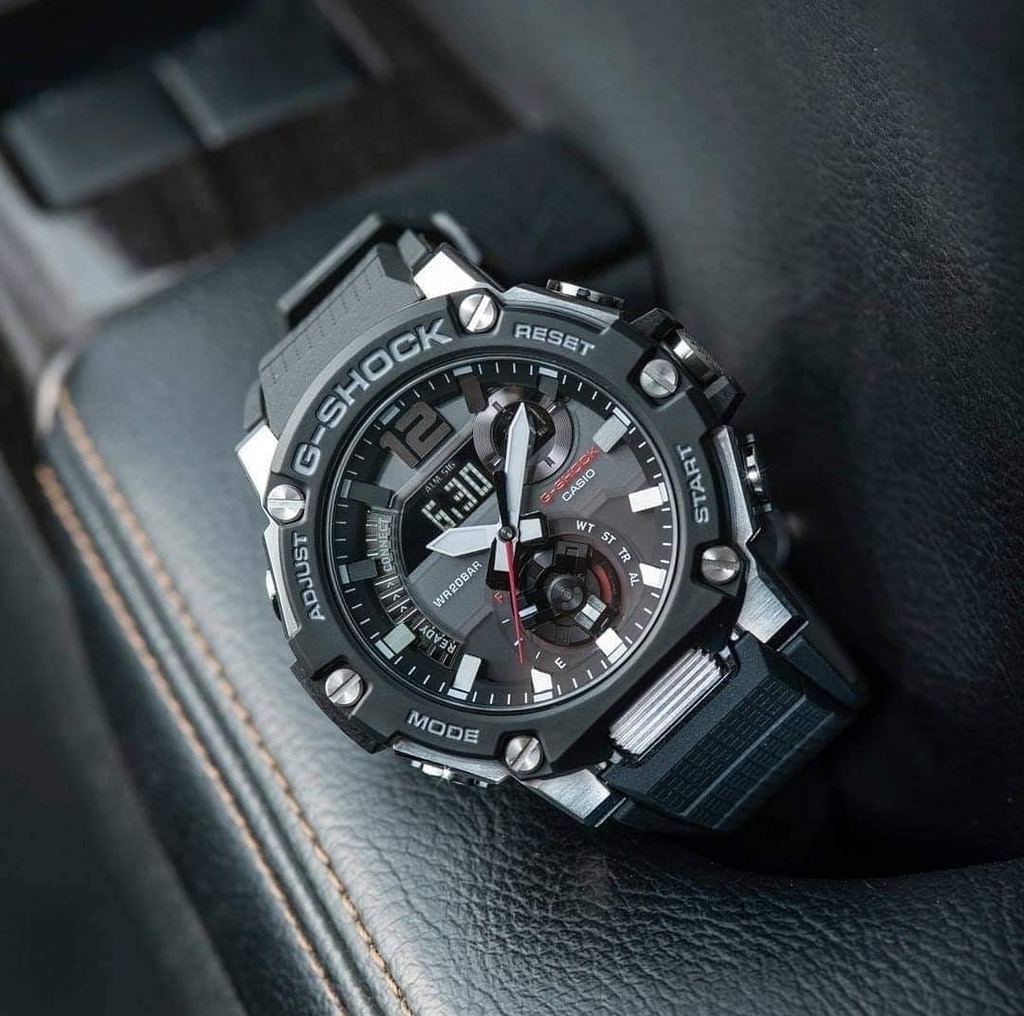 G-Shock GST-B300-1A - Đồng Hồ Nam - Điện Tử - Kính Khoáng - Size Mặt 50mm - Bảo Hành 5 Năm - Chính Hãng