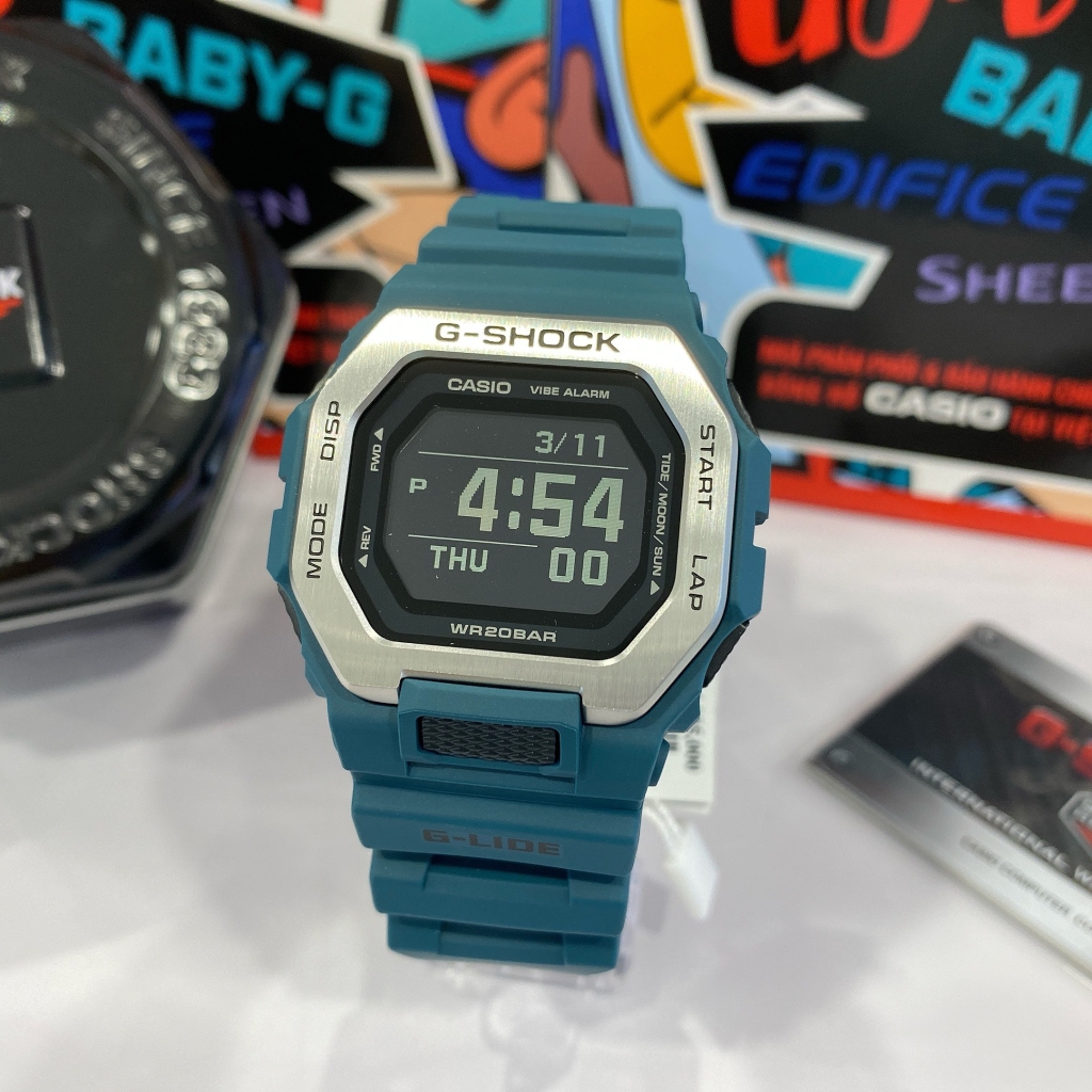 G-Shock GBX-100-2DR - Đồng Hồ Nam - Điện Tử - Kính Khoáng - Size Mặt 46mm - Bảo Hành 5 Năm - Chính Hãng
