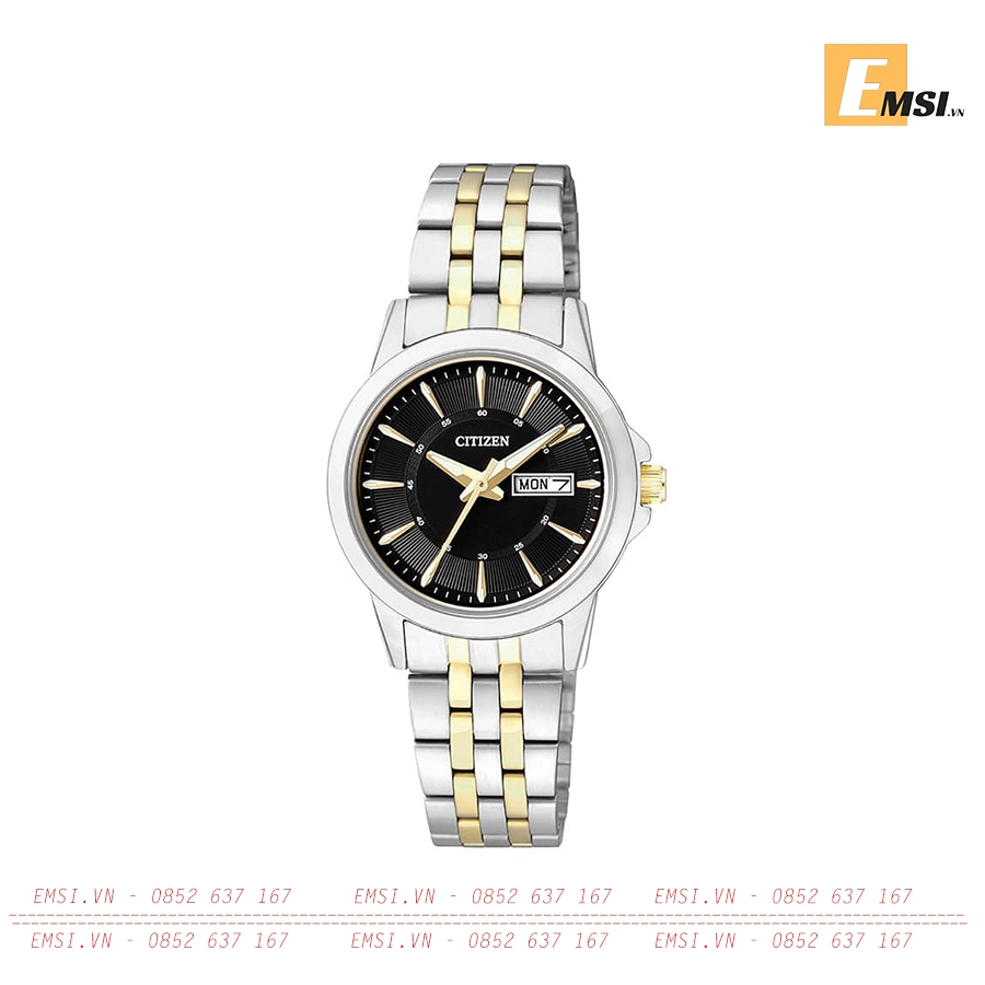 Citizen EQ0608-55E – Nữ – Quartz (Pin) – Dây Kim Loại– 28 mm - Emsi.vn