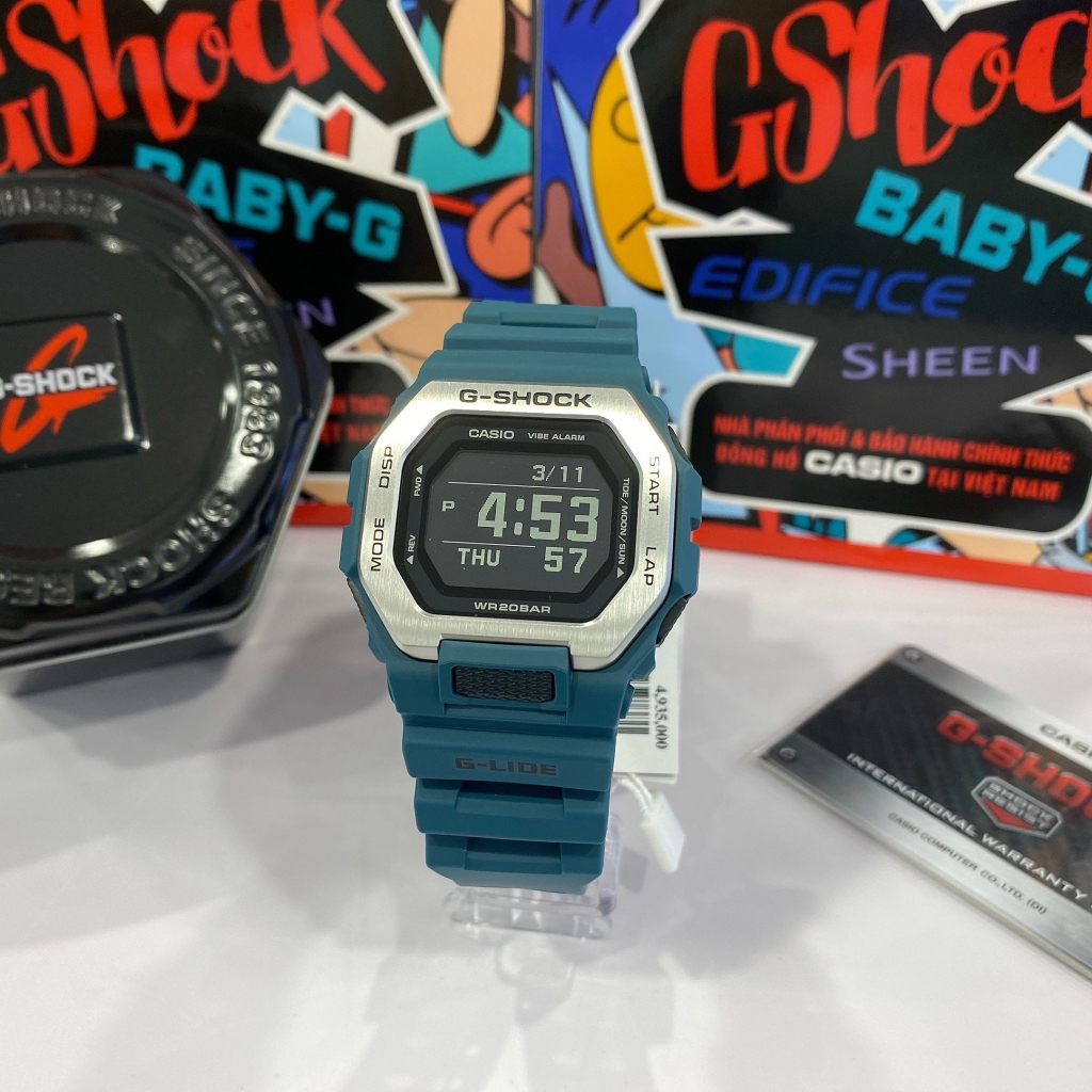 G-Shock GBX-100-2DR - Đồng Hồ Nam - Điện Tử - Kính Khoáng - Size Mặt 46mm - Bảo Hành 5 Năm - Chính Hãng