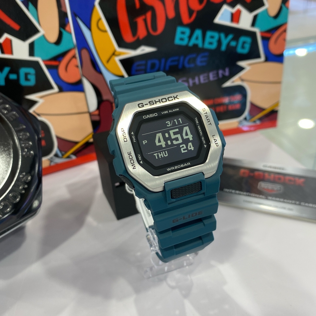 G-Shock GBX-100-2DR - Đồng Hồ Nam - Điện Tử - Kính Khoáng - Size Mặt 46mm - Bảo Hành 5 Năm - Chính Hãng