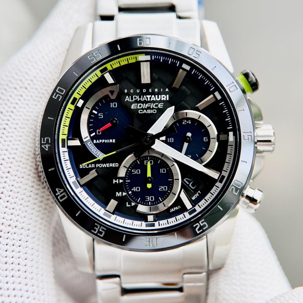 Edifice EFS-S580AT-1A Nam - Kim Loại - Tough Solar - 10ATM