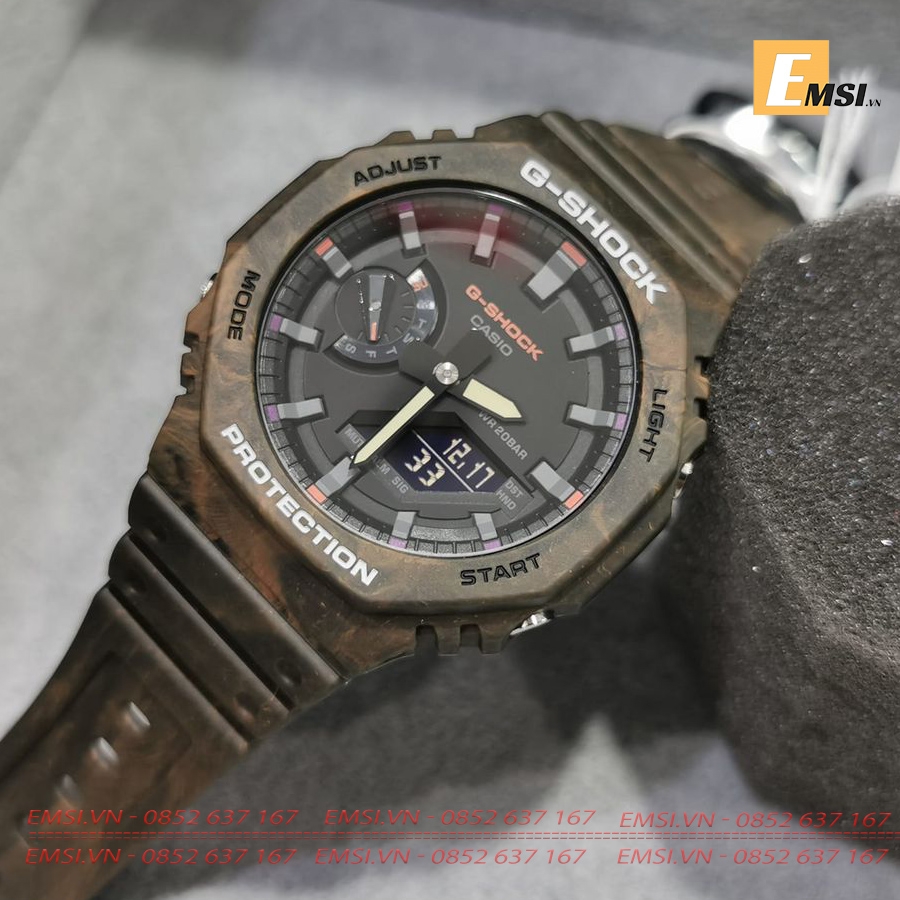Đồng hồ Casio G-Shock Nam GA-2100FR-5A ( Casio 45.4mm ) - Chính Hãng Emsi.vn