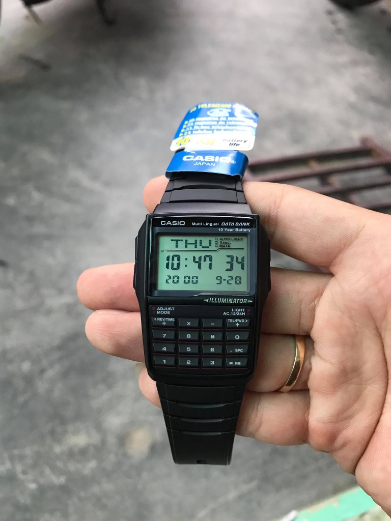 Đồng Hồ Casio 37.5mm Nam DBC-32-1ADF – KÍNH NHỰA – QUARTZ (PIN) – DÂY CAO SU