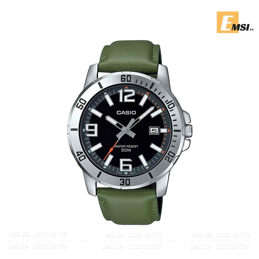 Đồng hồ Casio Nam MTP-VD01L-3BVUDF - Mới