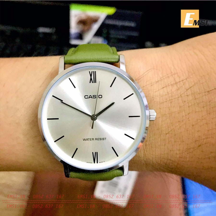 Casio MTP-VT01L-3B - Đồng Hồ Nam - Pin / Quartz - Kính Khoáng - Size Mặt 40mm EMSI.VN