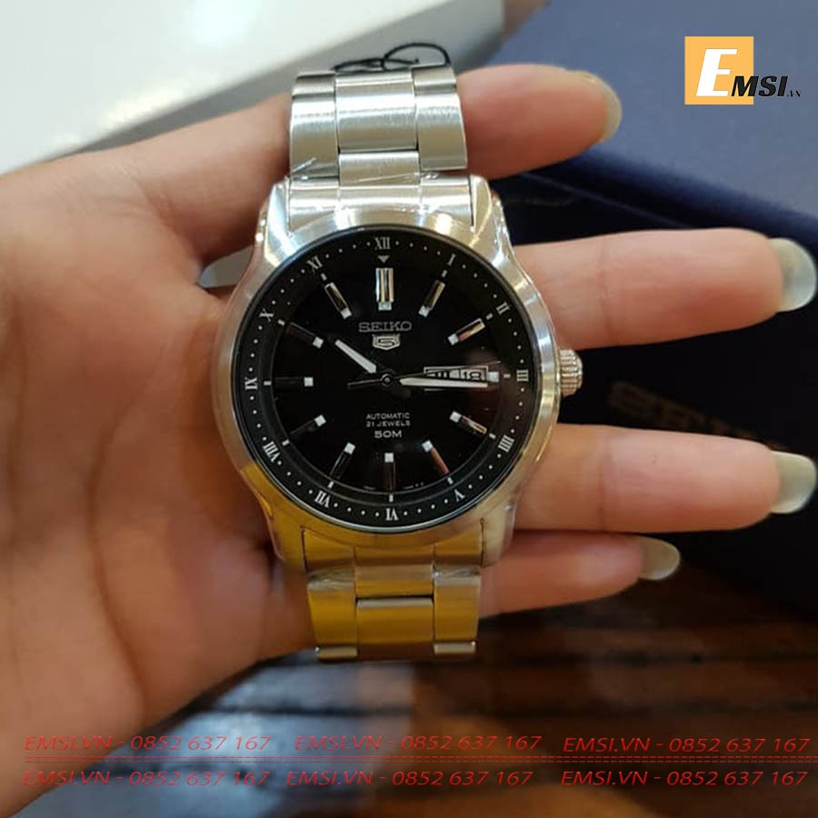 Seiko SNKP11K1 - Đồng Hồ Nam - Cơ - Automatic - Hardlex Crystal - Size Mặt 42mm - Bảo Hành 5 Năm - Chính Hãng - Emsi.vn