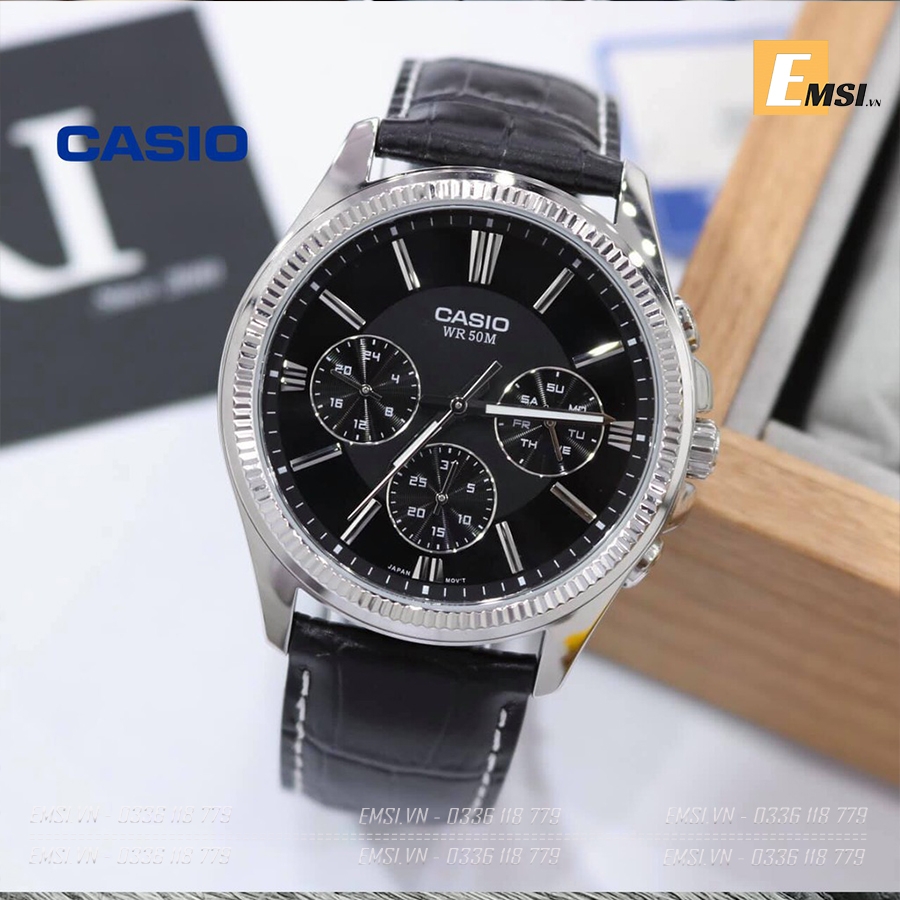 Casio MTP-1375L-1AVDF - Đồng Hồ Nam - Pin / Quartz - Kính Khoáng - Size Mặt 42mm - Bảo Hành 5 Năm - Chính Hãng