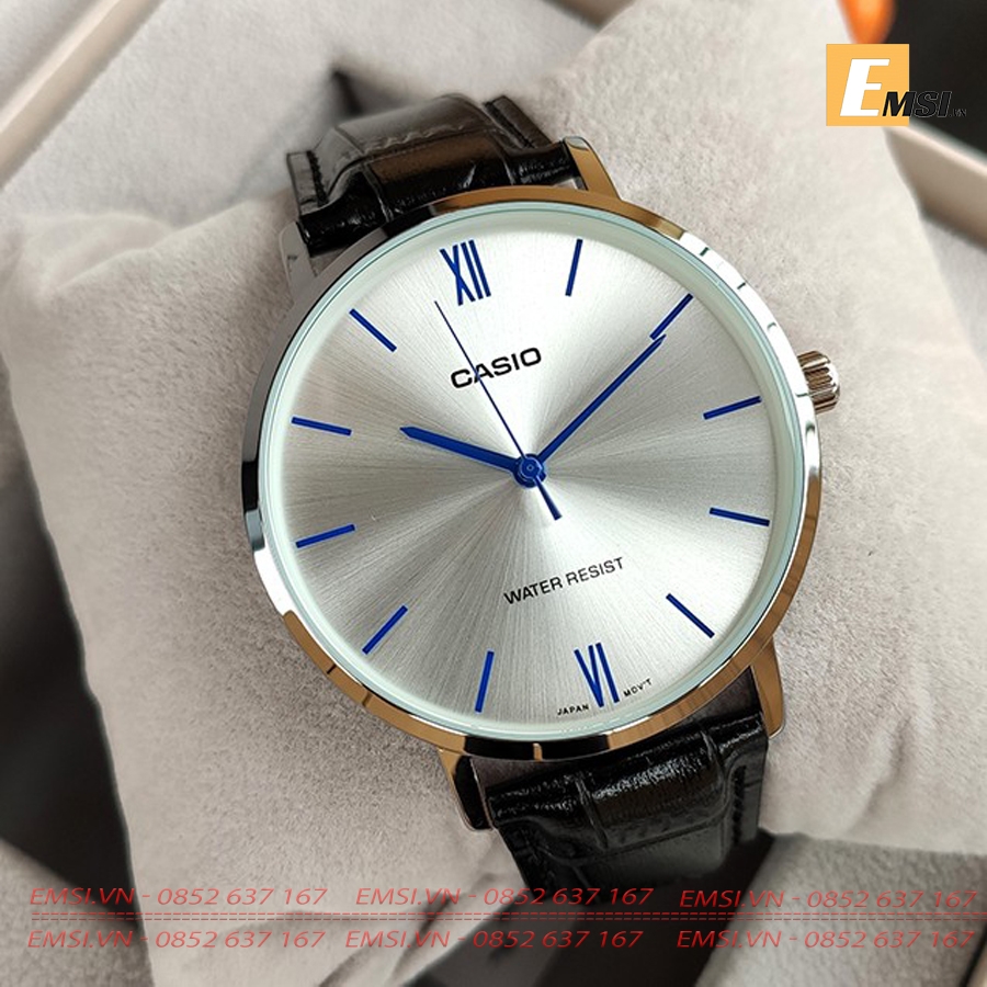 Đồng Hồ Casio Cặp Đôi MTP-VT01L-7B1UDF & LTP-VT01L-4BUDF Size nữ 34mm, Size nam 40mm EMSI.VN