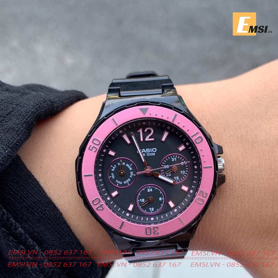 Casio LRW-250H-1A2 - Đồng Hồ Nữ - Pin/Quartz - Kính Nhựa - Size mặt 39.4mm EMSI.VN