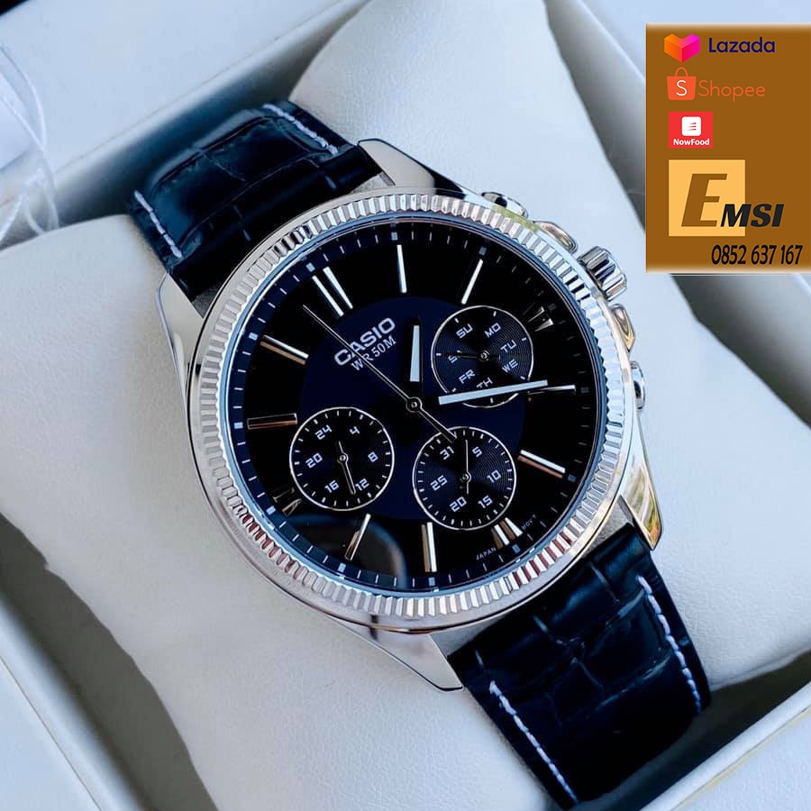 Casio MTP-1375L-1AVDF - Đồng Hồ Nam - Pin / Quartz - Kính Khoáng - Size Mặt 42mm - Bảo Hành 5 Năm - Chính Hãng