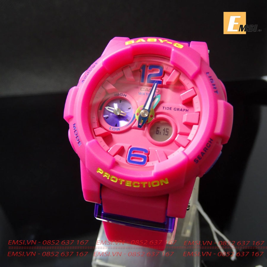 Baby-G BGA-180-4B3 - Đồng Hồ Nữ - Điện Tử - Size Mặt 44mm - Kính Khoáng EMSI.VN