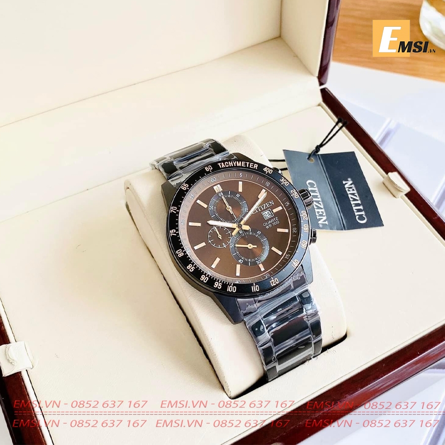 Citizen AN3605-55X - Đồng Hồ Nam - Pin/Quartz - Kính Khoáng - Size mặt 44mm EMSI.VN