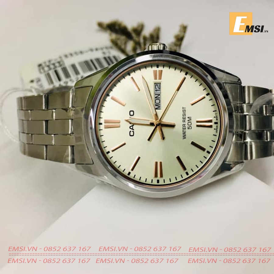 Đồng Hồ Casio Cặp Đôi MTP-1335D-9AVDF & LTP-1335D-9AVDF Size mặt 41,5mm & 30mm EMSI.VN