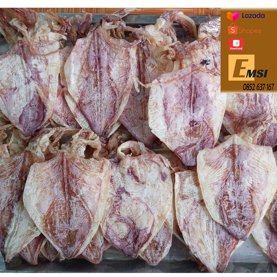 Khô mực Cà Mau size 30con/kg (500gr)