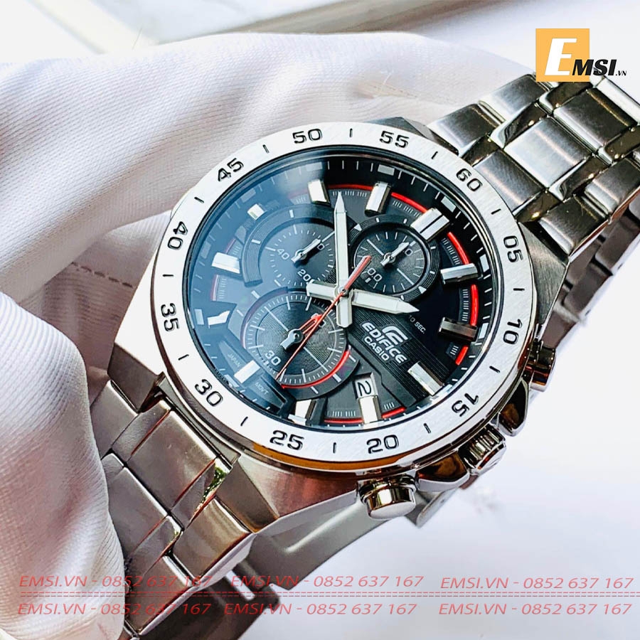 Casio Edifice EFR-564D-1A - Đồng Hồ Nam - Pin / Quartz - Kính Khoáng - Size Mặt 45mm EMSI.VN