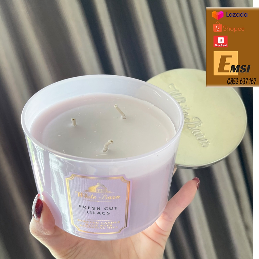 Nến thơm 3 tim BATH & BODY WORKS 500g của Mỹ