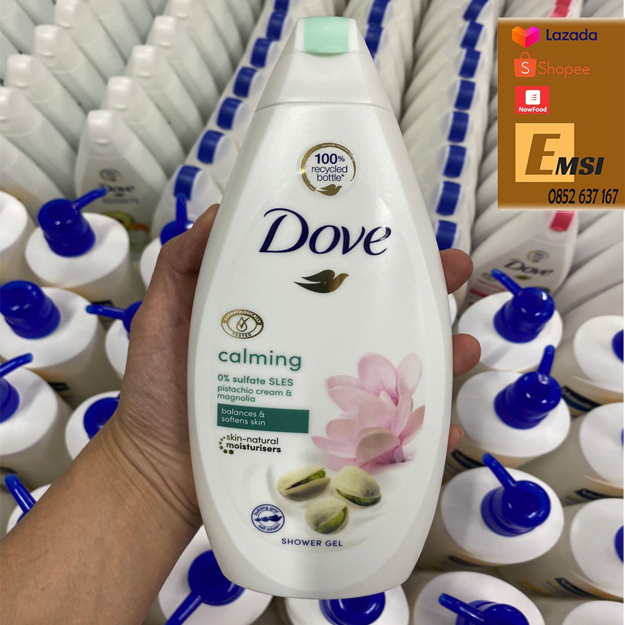 Sữa tắm Dove cao cấp 500ml (Hàng của Đức)