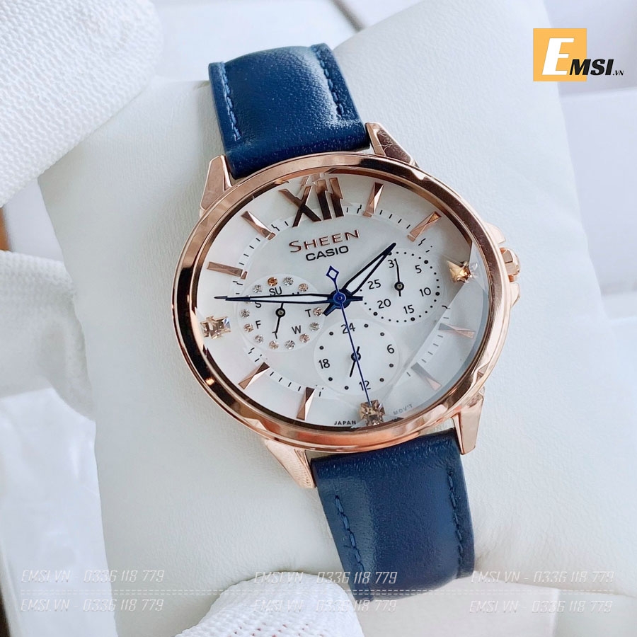 Đồng Hồ Nữ Casio Sheen SHE-3056PGL-7B