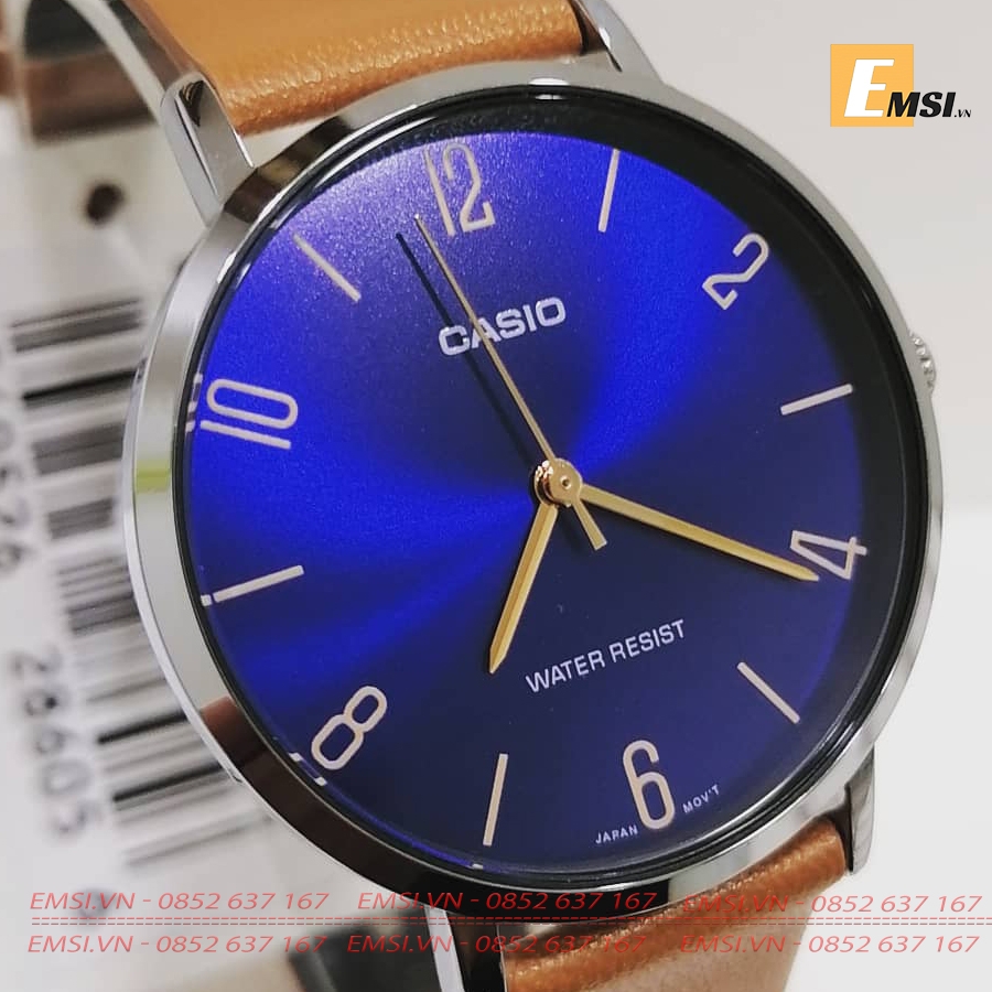 Casio LTP-VT01L-2B2 - Đồng Hồ Nữ - Pin/Quartz - Size Mặt 34mm - Kính Khoáng EMSI.VN