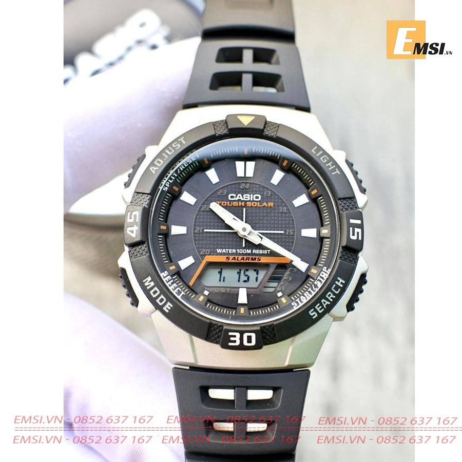 Casio AQ-S800W-1E - Đồng Hồ Nam - Điện Tử - Size Mặt 42mm - Kính Nhựa EMSI.VN