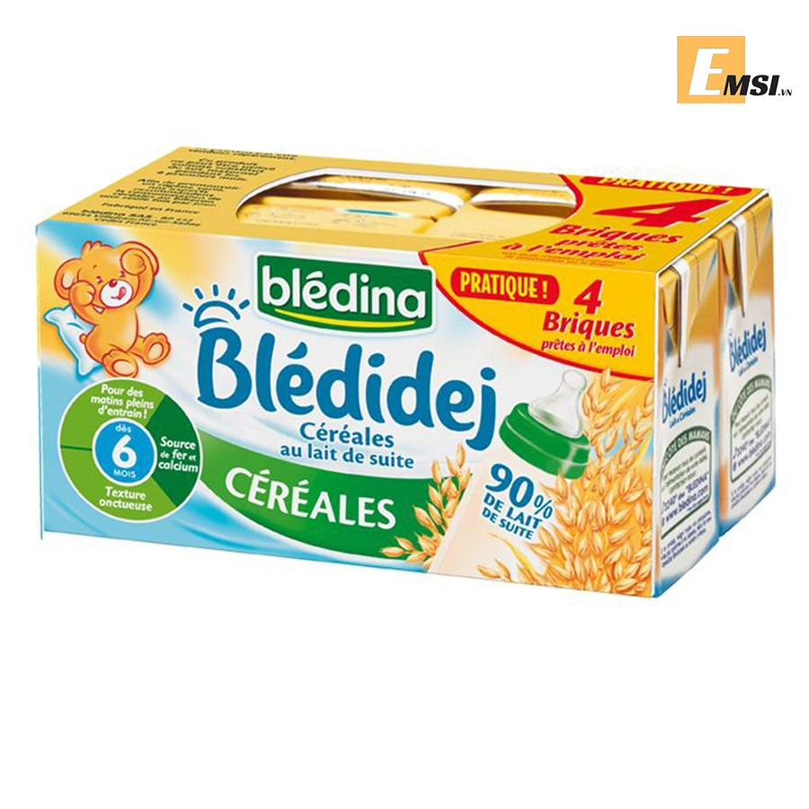 Sữa Nước Bledina 6 Tháng Của Pháp Cho Bé Từ 6 Tháng Tuổi (Lốc)