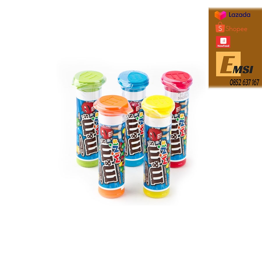 Socola M&M mini 30,6g xách tay Mỹ - Dạng thỏi tiện lợi