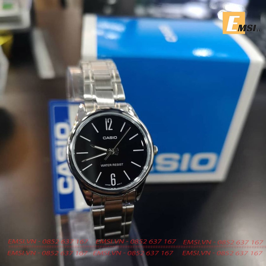 Casio LTP-V005D-1B - Đồng Hồ Nữ - Pin/Quartz - Kính Khoáng - Size Mặt 28mm EMSI.VN