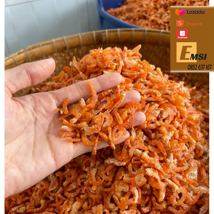 Tôm khô Cà Mau size nhỏ 500gr