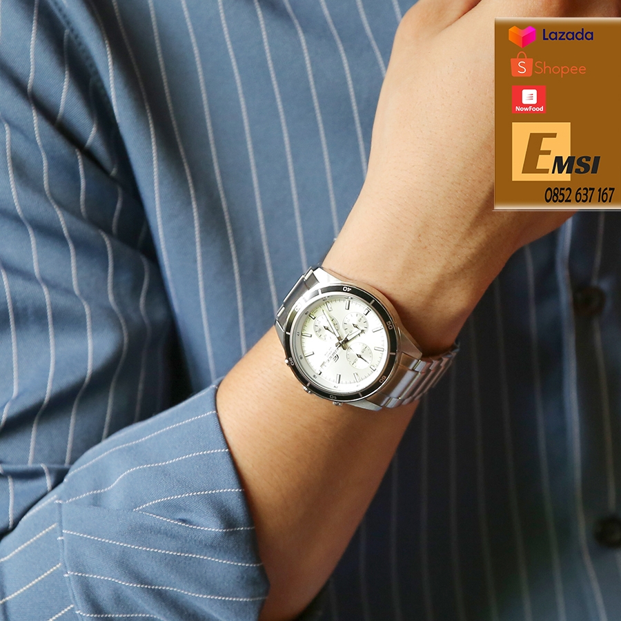 Casio Edifice EFR-526D-7AVUDF - Đồng Hồ Nam - Pin / Quartz - Kính Khoáng - Size Mặt 43.8mm - Bảo Hành 5 Năm - Chính Hãng