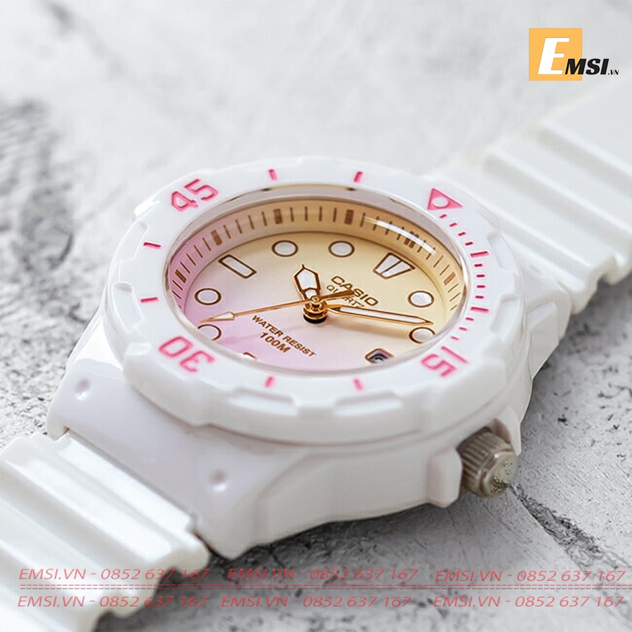 Casio LRW-200H-4E2VDR - Kính nhựa - Đồng hồ trẻ em - Đồng hồ Quartz - Size mặt 34mm EMSI.VN