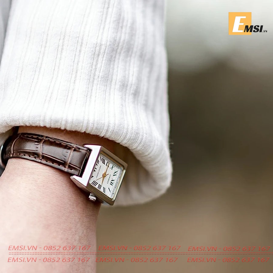 Casio LTP-V007L-7B2 - Đồng Hồ Nữ - Pin/Quartz - Kính Khoáng - Size Mặt 22mm EMSI.VN
