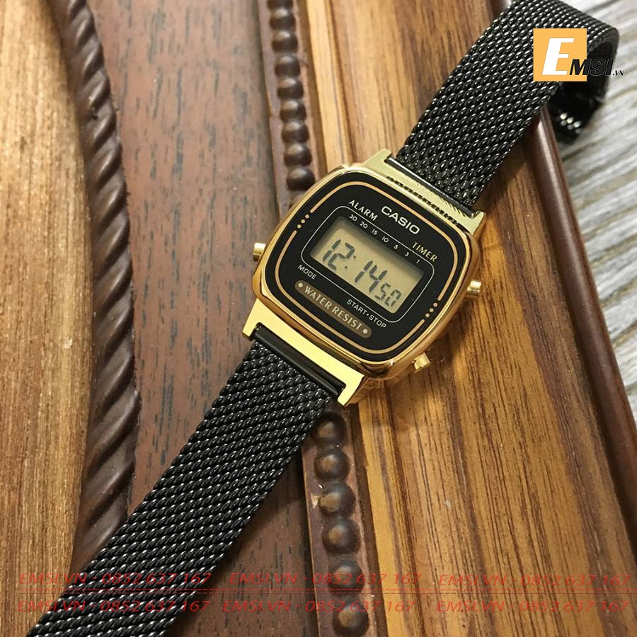 Casio LA670WEMB-1 - Đồng Hồ Nữ - Điện Tử - Size Mặt 24.6mm EMSI.VN