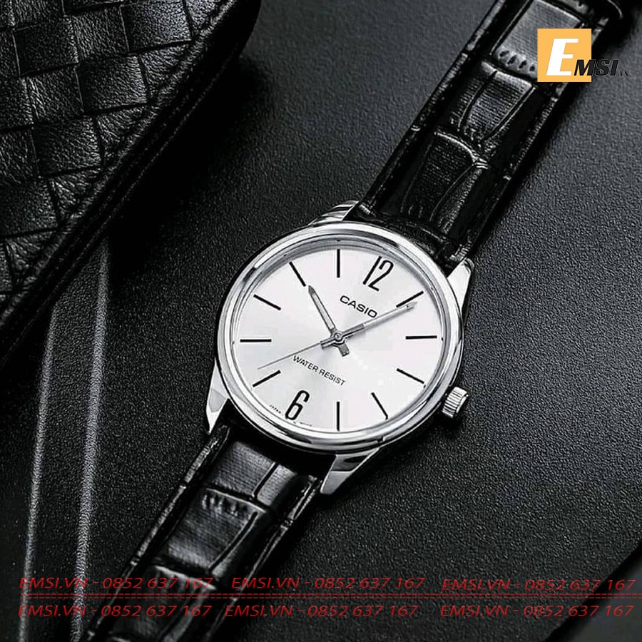 Casio LTP-V005L-7B - Đồng Hồ Nữ - Pin/Quartz - Kính Khoáng - Size Mặt 28mm EMSI.VN