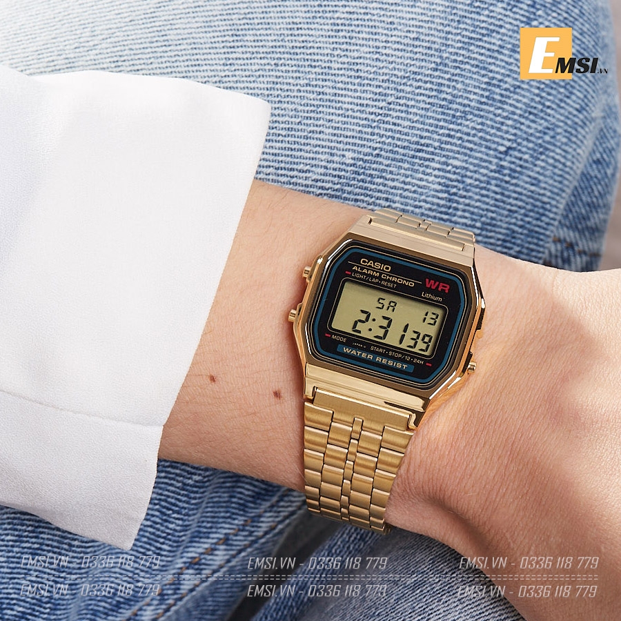 Đồng hồ Casio Nam A159WGEA-1