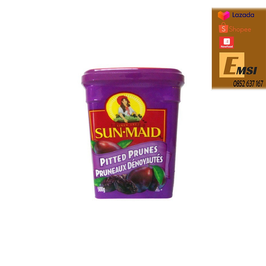 Mận Sấy Khô Sun - Maid Hộp 500g của Mỹ