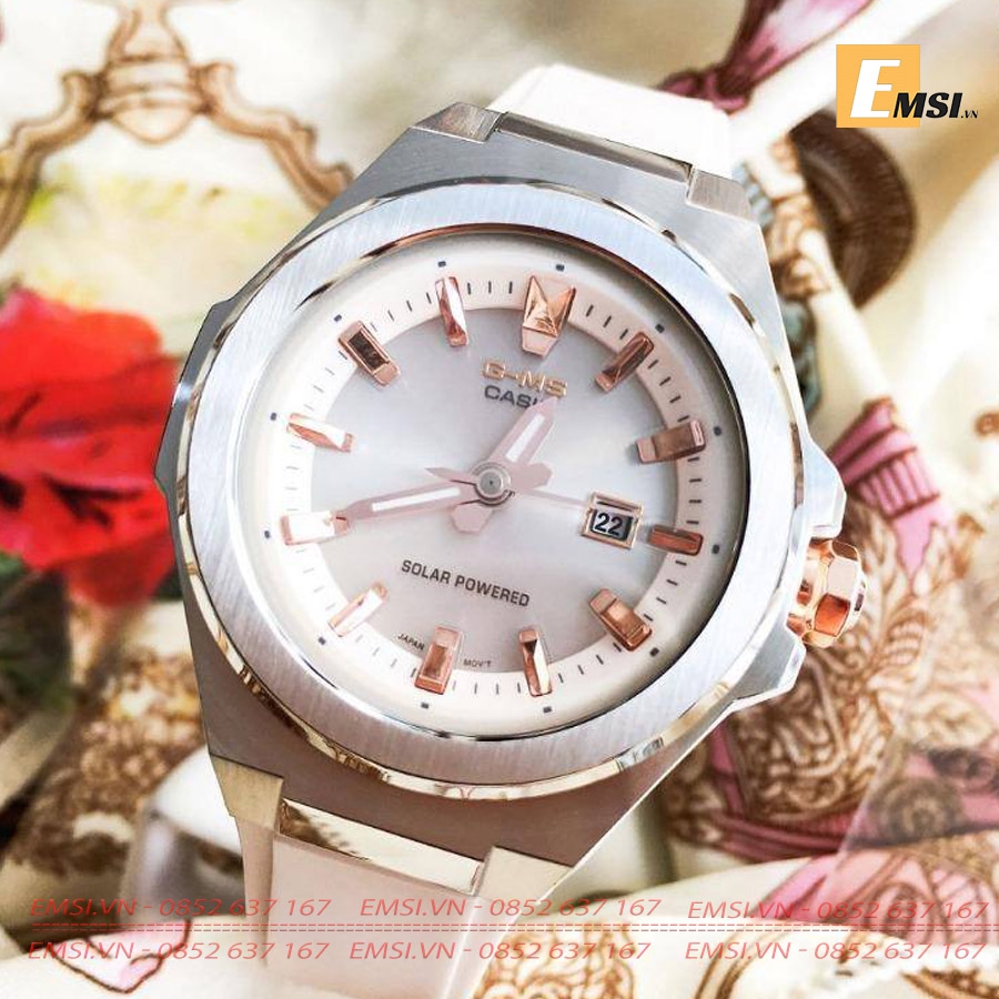 Baby-G MSG-S500-7A - Đồng Hồ Nữ - Năng Lượng Mặt Trời - Kính Khoáng - Size Mặt 39mm emsi.vn