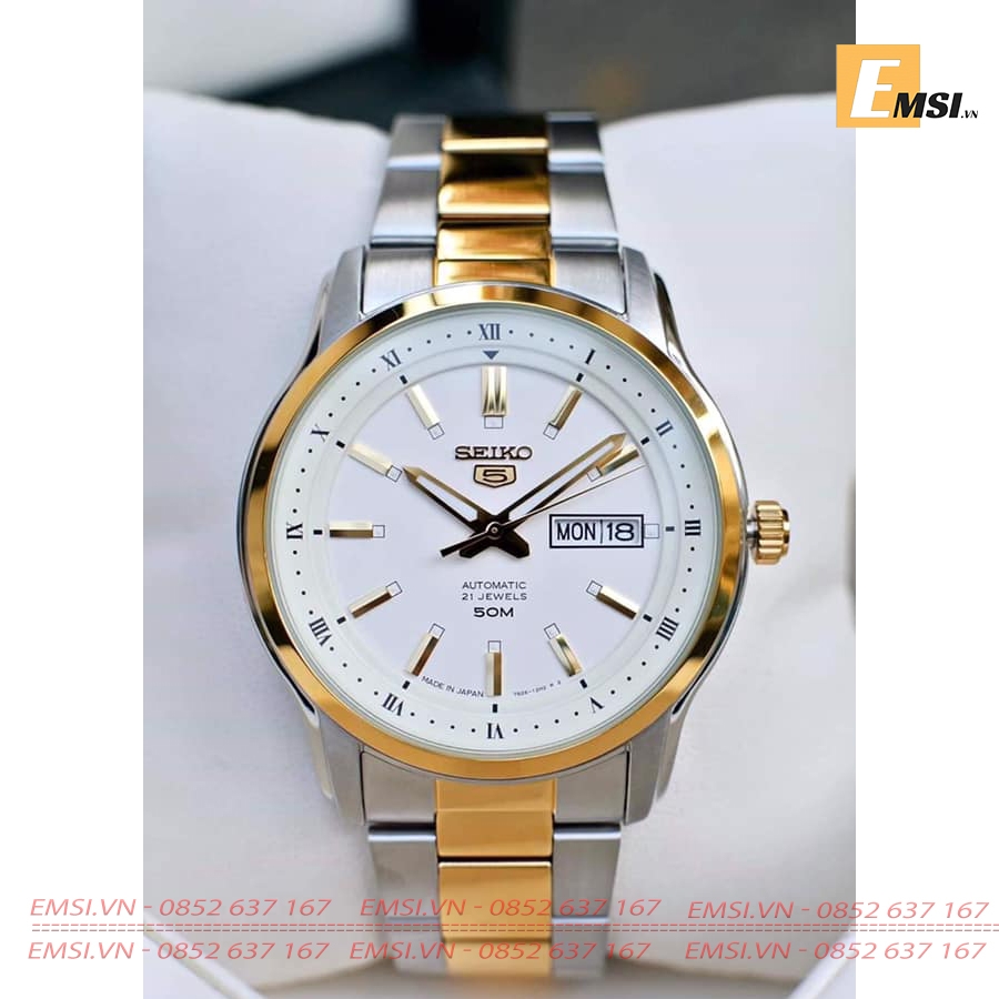 Seiko SNKN58K1 - Đồng Hồ Nam - Cơ - Automatic - Hardlex Crystal - Size Mặt 43mm EMSI.VN