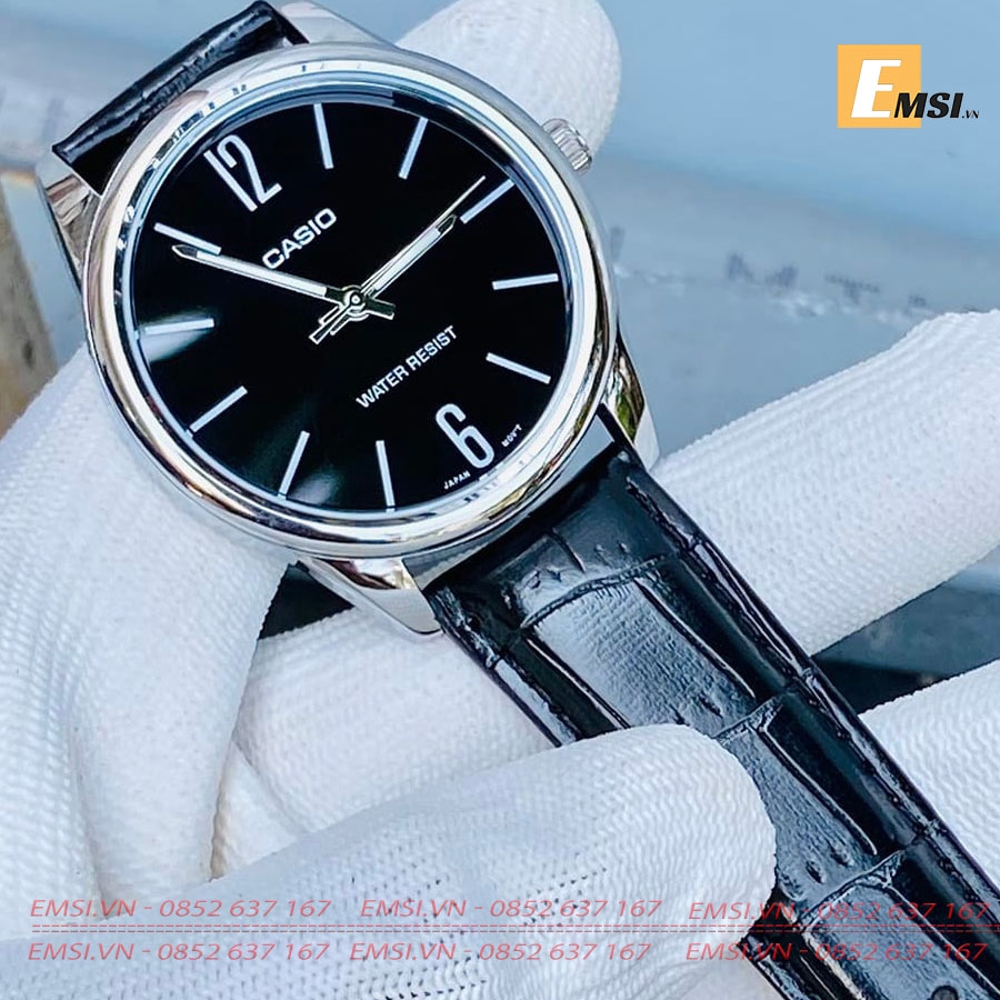 Casio MTP-V005L-1B - Đồng hồ nam - Pin / Quartz - Size mặt 40mm - Kính khoáng EMSI.VN