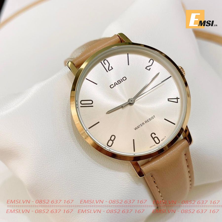 Casio LTP-VT01GL-9B2UDF - Đồng Hồ Nữ - Pin/Quartz - Kính Khoáng - Size Mặt 34mm EMSI.VN