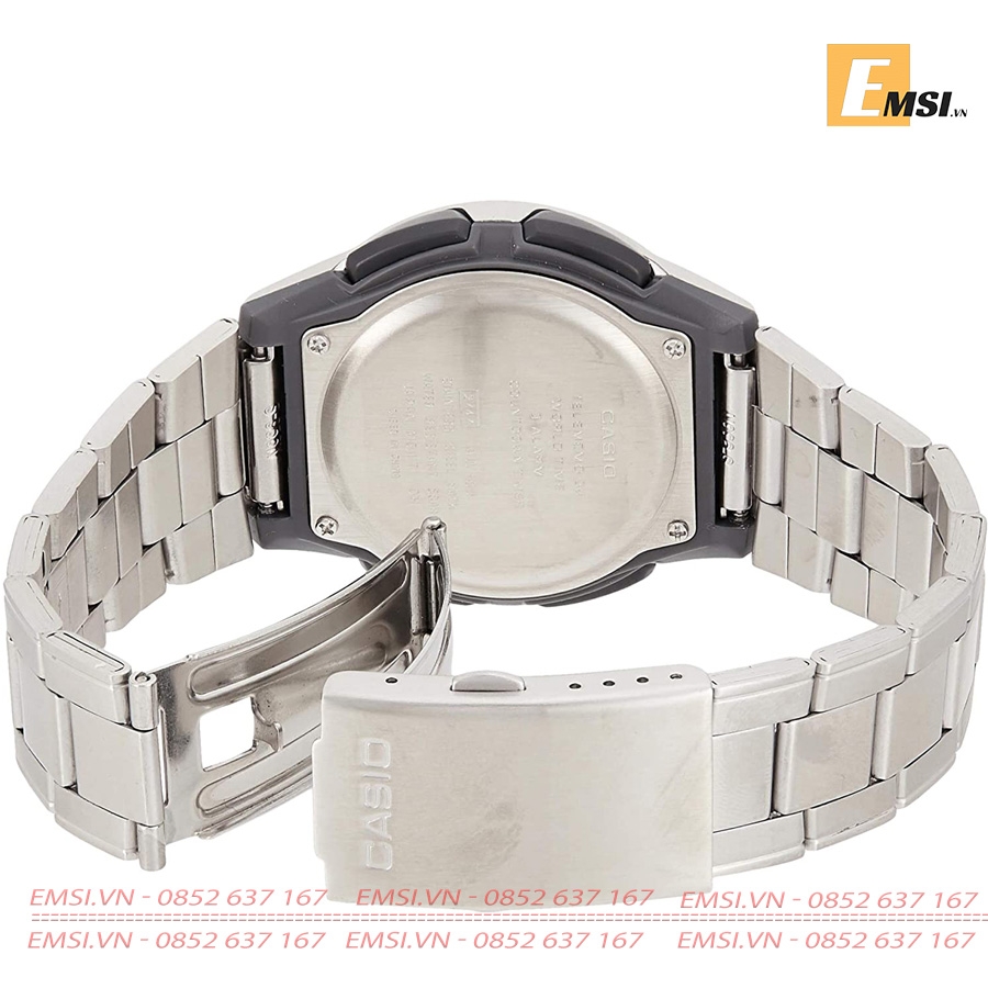 Casio AQ-180WD-7BV - Đồng Hồ Nam - Pin/Quartz - Size Mặt 41mm - Kính Khoáng EMSI.VN