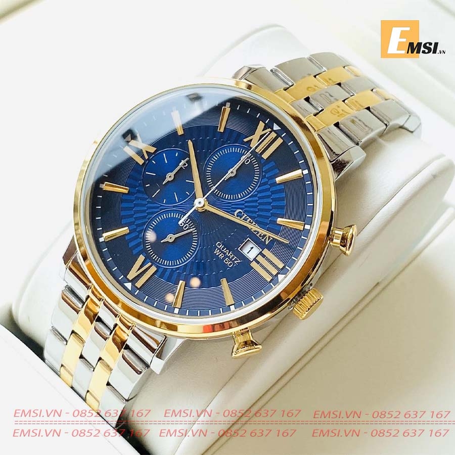 Citizen AN3616-75L - Đồng Hồ Nam - Pin/Quartz - Kính Khoáng - Size Mặt 41mm EMSI.VN