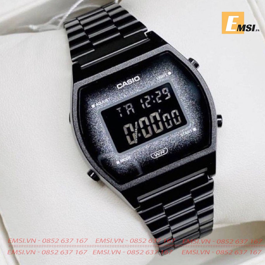 Casio B640WBG-1B - Đồng Hồ Nam - Điện Tử - Kính Nhựa - Size Mặt 35mm EMSI.VN
