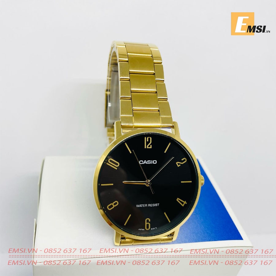 Casio MTP-VT01G-1B2 - Đồng Hồ Nam - Pin/Quartz - Kính Khoáng - Size Mặt 40mm EMSI.VN