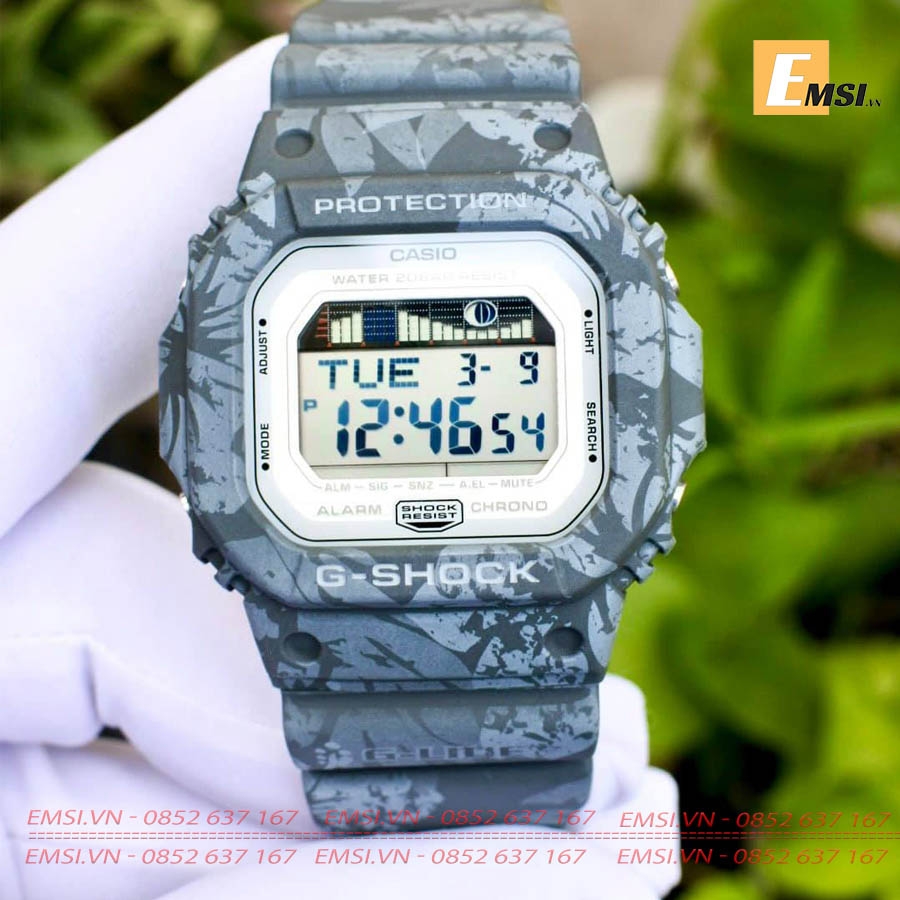 Gshock GLX-5600F-8DR - Đồng Hồ Nam - Điện Tử - Size Mặt 43mm - Kính Khoáng EMSI.VN