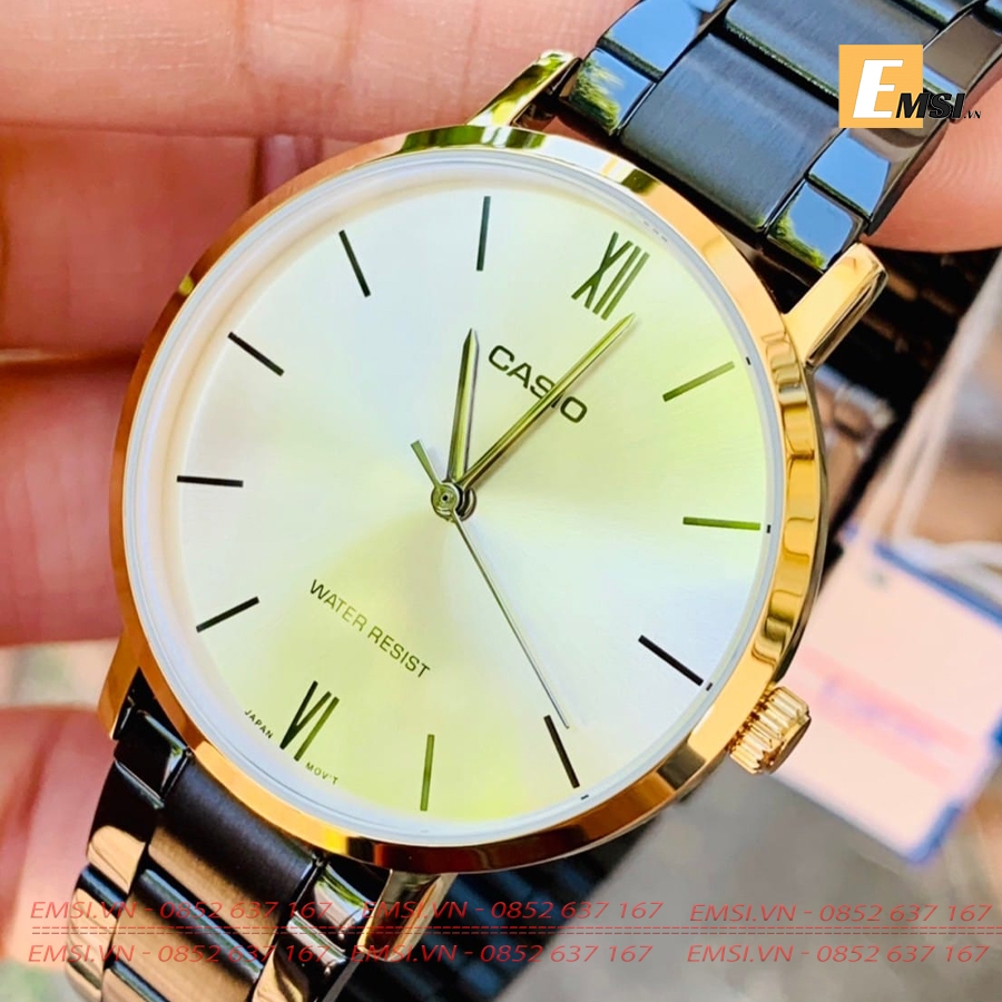 Casio LTP-VT01GB-9BUDF - Đồng Hồ Nữ - Pin/Quartz - Kính Khoáng - Size Mặt 34mm EMSI.VN