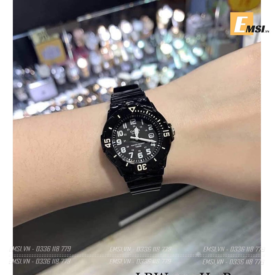 Casio LRW-200H-1BVDF - Đồng Hồ Nữ - Pin / Quartz - Kính Nhựa - Size Mặt 32.5mm - Bảo Hành 5 Năm - Chính Hãng